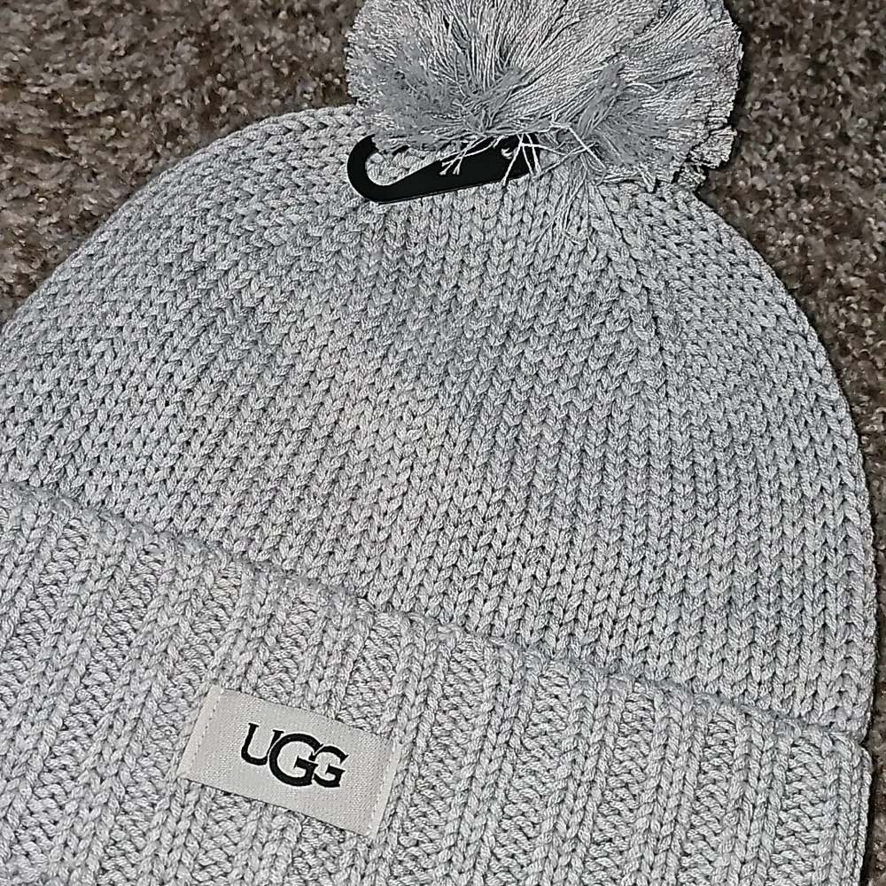 UGG Cuff Hat with Pom